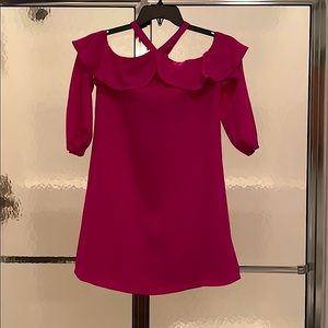 Lilly Pulitzer size 00 cold shoulder dress EASTER!